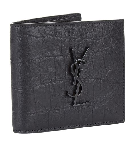 ysl men's card wallet.